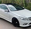2010 (60) Mercedes Benz E350 3.0 Diesel Blue-Efficiency Sport Pan-Roof 80K Miles