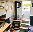 Stunning Houseboat With Contemporary Interior And East London Residential Mooring