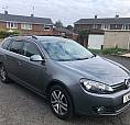 Volkswagen Golf 1.6 Tdi Sportline Blue Estate.