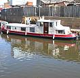 Dutch Barge Houseboat On Transferrable Residential Mooring In Brentford