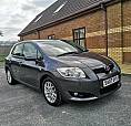 2007 Toyota Auris 1.4t3 5dr In Grey Metallic. 