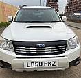 2008 Subaru Forester 2.0 Diesel 4Wd, New Mot Purl White, Leather , Satnav/Landrover/Range Rover/Jeep