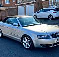 Audi A4 Convertible. Manual. 2.4 V6. 116K Miles. Fsh. Hpi Clear 