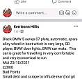 Black Bmw For Sale. Grab A Bargain. Ideal Car.