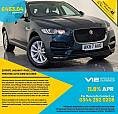 2017 67 Jaguar F-Pace Prestige Awd Auto Parking Sensors 1 Owner Svc History