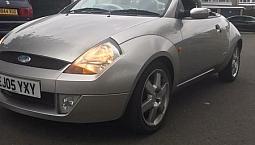 Ford Ka Roadster Convertible 1.6 Petrol Manual Cheap Bargain Mot