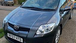 Toyota Auris 2007, 1.6 Ltr, Dark Silver / Grey, Automatic, 54000 Miles