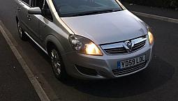 2010 Vauxhall Zafira 1.6 7 Seater 