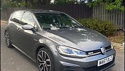 2018 67 Vw Golf Gtd 7.5 Dsg Grey Not Audi A3, Leon, 320D, Golf R, M140I 