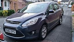 2012 Ford Grand C-Max 1.6 Petrol. Manual. Mileage 99K. 7 Seats.