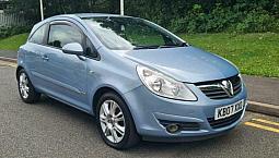 2007 Vauxhall Corsa 1.4I 16V Design 3Dr Auto Hatchback Petrol Automatic