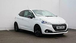 2017 Peugeot 208 1.2 Puretech 82 Black Edition 3Dr Hatchback Petrol Manual