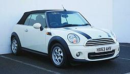 2013 Mini Convertible 1.6 Cooper 2Dr Sports Petrol Manual