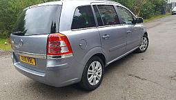 Vauxhall Zafira Design..half Leather Interior..69K Mileage..new Clutch