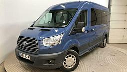 2017 Ford Transit 410 Tdci 125 L3H2 Trend 15 Seat Minibus Lwb Medium Roof Rwd Mi