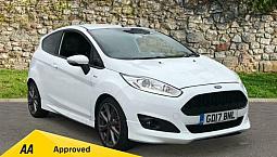 2017 Ford Fiesta 1.0 Ecoboost 125 St-Line 3Dr With Navigation And R Hatchback Pe