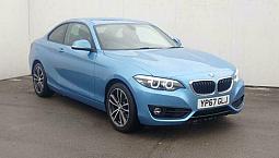 2017 Bmw 2 Series 218I Sport 2Dr [Nav] Step Auto Coupe Petrol Automatic