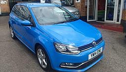 2014 Volkswagen Polo 1.2 Tsi Bluemotion Tech Sel (S/S) 3Dr Hatchback Petrol Manu