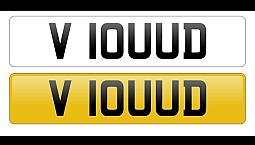 Loud V Very Loud V10 Uud V 10Uud Private Number Plate Reg Registration Golf Gtd R Gti Audi A3 S3 C63