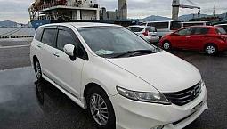 Fresh Import 2010 New Shape Honda Odyssey Automatic 7 Seater Pearl White