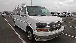 Fresh Import New Shape Chevrolet Express Day Van 7 Seater White