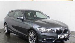 2017 67 Bmw 1 Series 1.5 116D Sport 3D 114 Bhp Sat Nav Bluetooth Dab Digital Rad