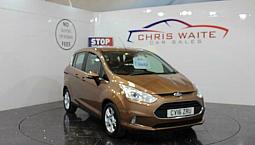 2016 Ford B-Max Zetec Mpv Petrol Manual