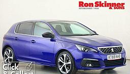 2019 Peugeot 308 1.2 Puretech S/S Gt Line 5D Auto 129 Bhp Hatchback Petrol Autom