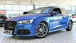 2016 Audi A3 2.0 S3 Quattro Nav 3D 296 Bhp Hatchback Petrol Manual