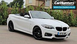 2016 Bmw 2 Series 1.5 218I M Sport 2D 134 Bhp Convertible Petrol Manual