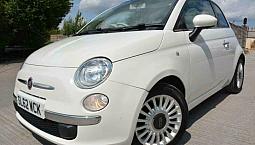 2012 62 Fiat 500 Lounge 1.25*Low Mileage*Only 68,000 Miles*July 2022 Mot*£30 Tax