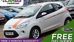 2011 Ford Ka 1.2 Edge 3D 69 Bhp + Free Delivery + Free 3 Months Warranty + Free 