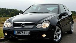 2008 Mercedes-Benz C Class 1.8 C180 Kompressor Se 2Dr Coupe Petrol Manual