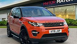 2016 Land Rover Discovery Sport Disco-Y Sport Black Hse Td4 A Auto Estate Diesel