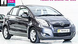 2010 Toyota Yaris 1.33 Vvt-I Tr 5Dr Hatchback Petrol Manual