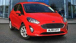 2018 Ford Fiesta 1.0 Ecoboost Zetec 5Dr **Satellite Navigation & Lane Assist Sys
