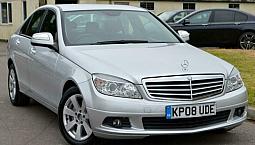 2008 Mercedes-Benz C Class 1.8 C180 Kompressor Se 4Dr Saloon Petrol Automatic