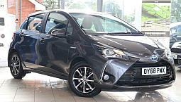 2018 68 Toyota Yaris 1.5 Vvt-I Icon Tech 5D 135 Bhp Hybrid Automatic