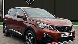 2017 Peugeot 3008 1.2 Puretech Allure Suv 5Dr Petrol S/S 130 Ps Estate Petrol Ma