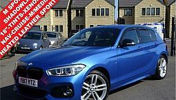2017 Bmw 1 Series 2.0 120D (190 Bhp) M Sport Auto 5Dr+Nav+Heated Leather+Cruise