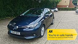 2017 Toyota Auris 1.8 Vvt-H Business Edition Cvt (S/S) 5Dr (Safety Sense) Auto +