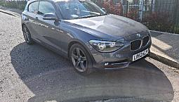 2012 Bmw 118D Grey Coupe (2 Door) Automatic (2.0 Litre) Efficient