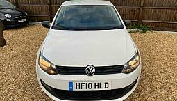 2010 Volkswagen Polo 1.2 60 S 3Dr Hatchback Petrol Manual