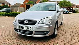 Volkswagen Polo 1.4 Petrol Automatic 2006 Hpi Clear 5 Doors Service History 