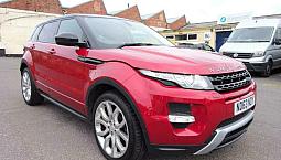 2013 63 Reg Range Rover Evoque Dynamic Sd4 Diesel Damaged Repairable Salvage