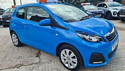 2016 Peugeot 108 1.0 Vti Active 3Dr Hatchback Petrol Manual