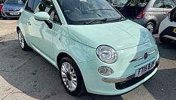 Fiat 500 Pop Star 2015 Petrol Manual In Green