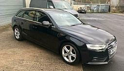 13 Audi A4 Avant( Estate ) 2.0 Tdi Se In Black,Air Con,Alloys,95K 