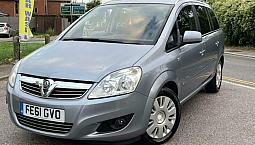 2011 Vauxhall Zafira 1.6 I Energy 5Dr Mpv Petrol Manual