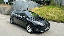 2014 14 Reg Ford Fiesta 1.5 Tdci Zetec 5 Door Diesel Hatchback Black !!!